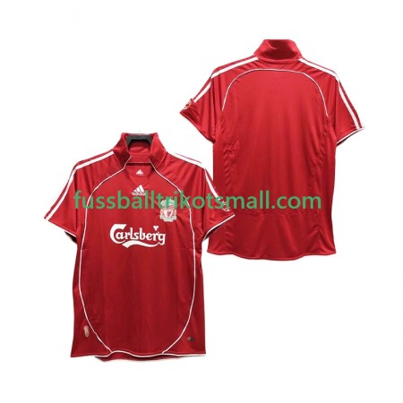 Fußballtrikots Liverpool 2006 2008 Retro Kurzarm Heimtrikotsatz kaufen